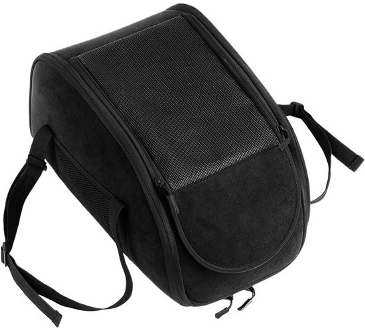 Autostoel voor hond - Reismand voor in de auto - Veilig reizen - Verbeterde ventilatie - 48 x 33.4 x 11.6 cm - Zwart