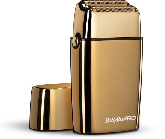 BaBylissPRO FoilFX02 Double Foil Shaver Gold Edition FXFS2GE - 11.000RPM - 180 minuten gebruik - For Professionals Only