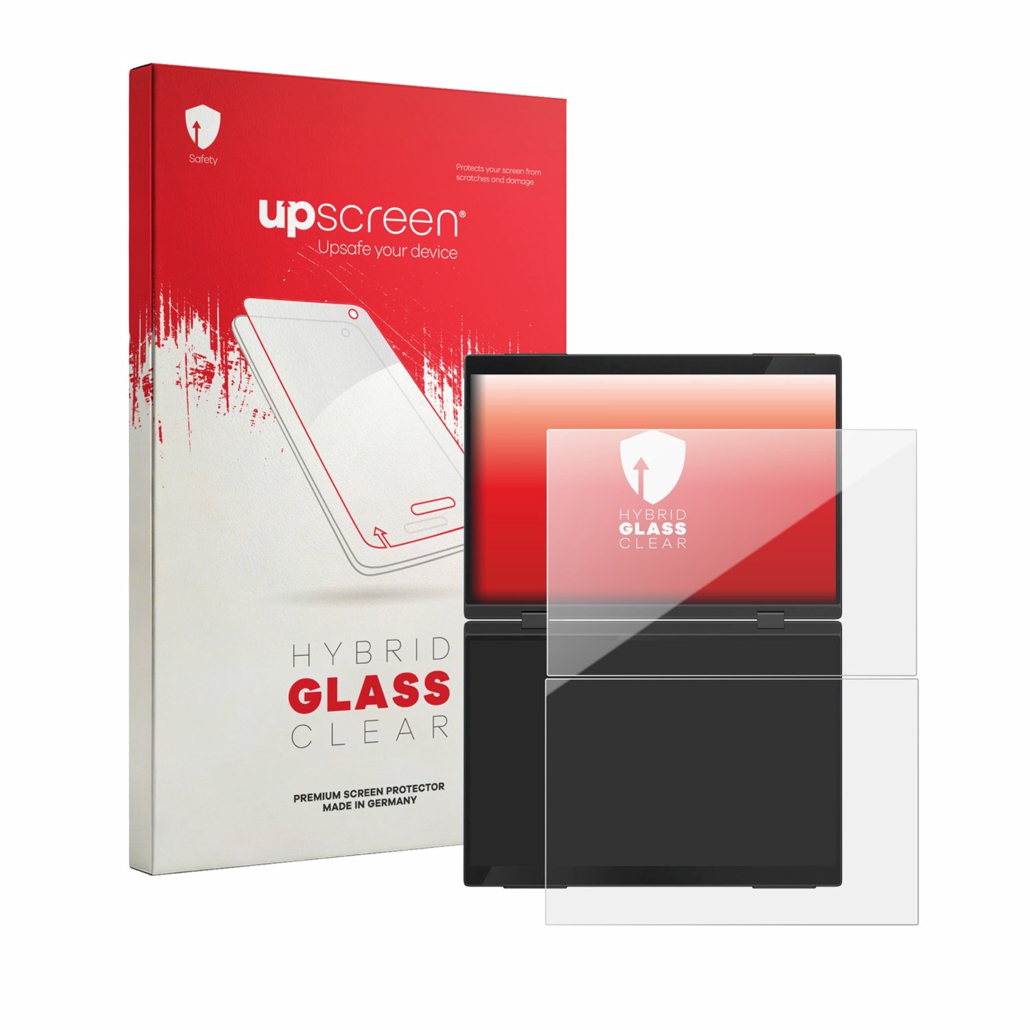 upscreen - Screenprotector voor Uperfect Delta Pro Touch - Folie Beschermfolie Beschermglas transparant