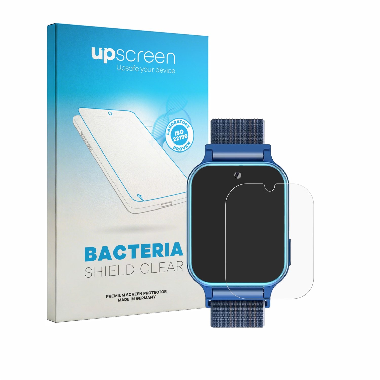 upscreen - Screenprotector voor Pthtechus LT37 1.85" - Folie Beschermfolie transparant antibacterieel