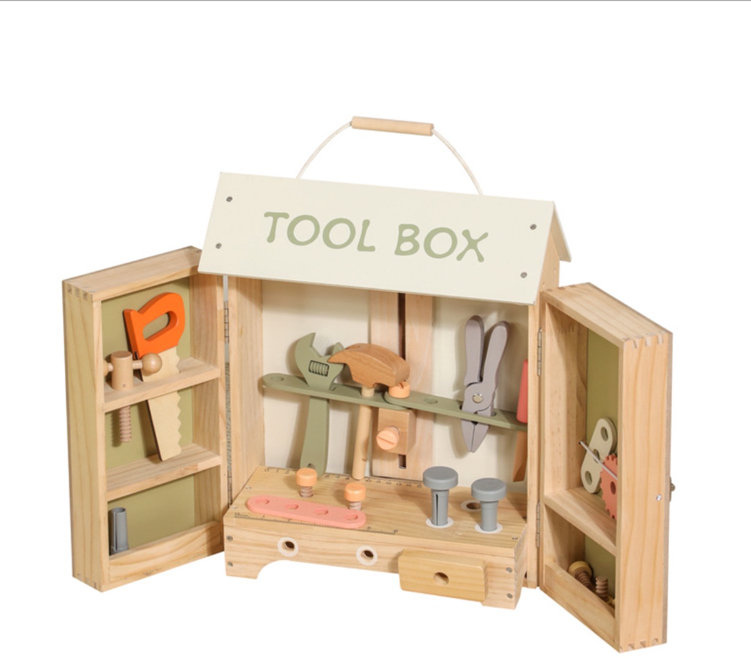 Russle Houten Gereedschapsset Montessori