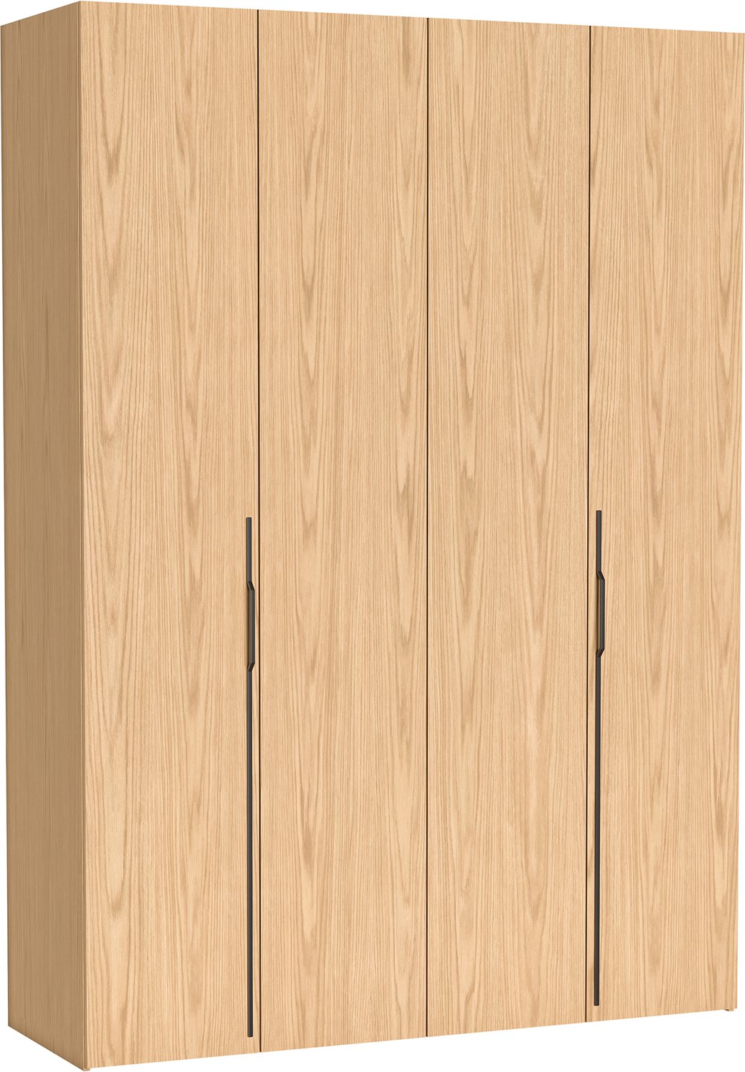 Selsey Bari – Kledingkast met 3 lades, 2-deurs, bookmatch eiken, 170 cm