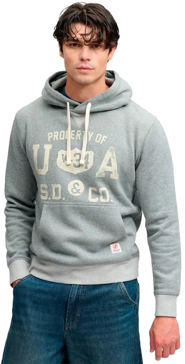 Superdry - Athletic Essentials Hoodie - Heren - Hoodies