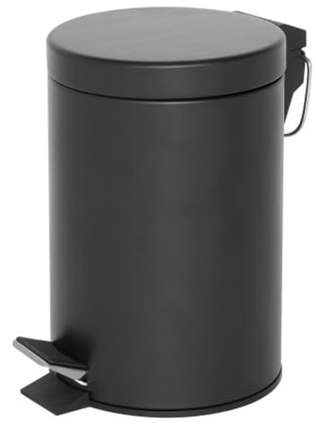 3L Pedal Bin in Zwart