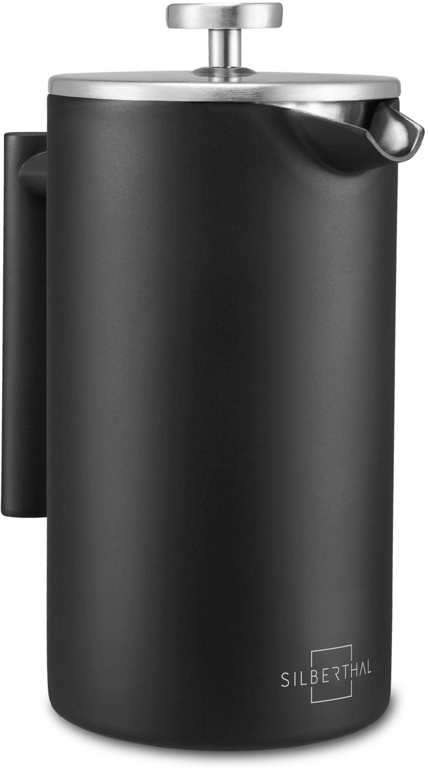 Franse Pers Koffiezetapparaat van Roestvrij Staal, 1 Liter