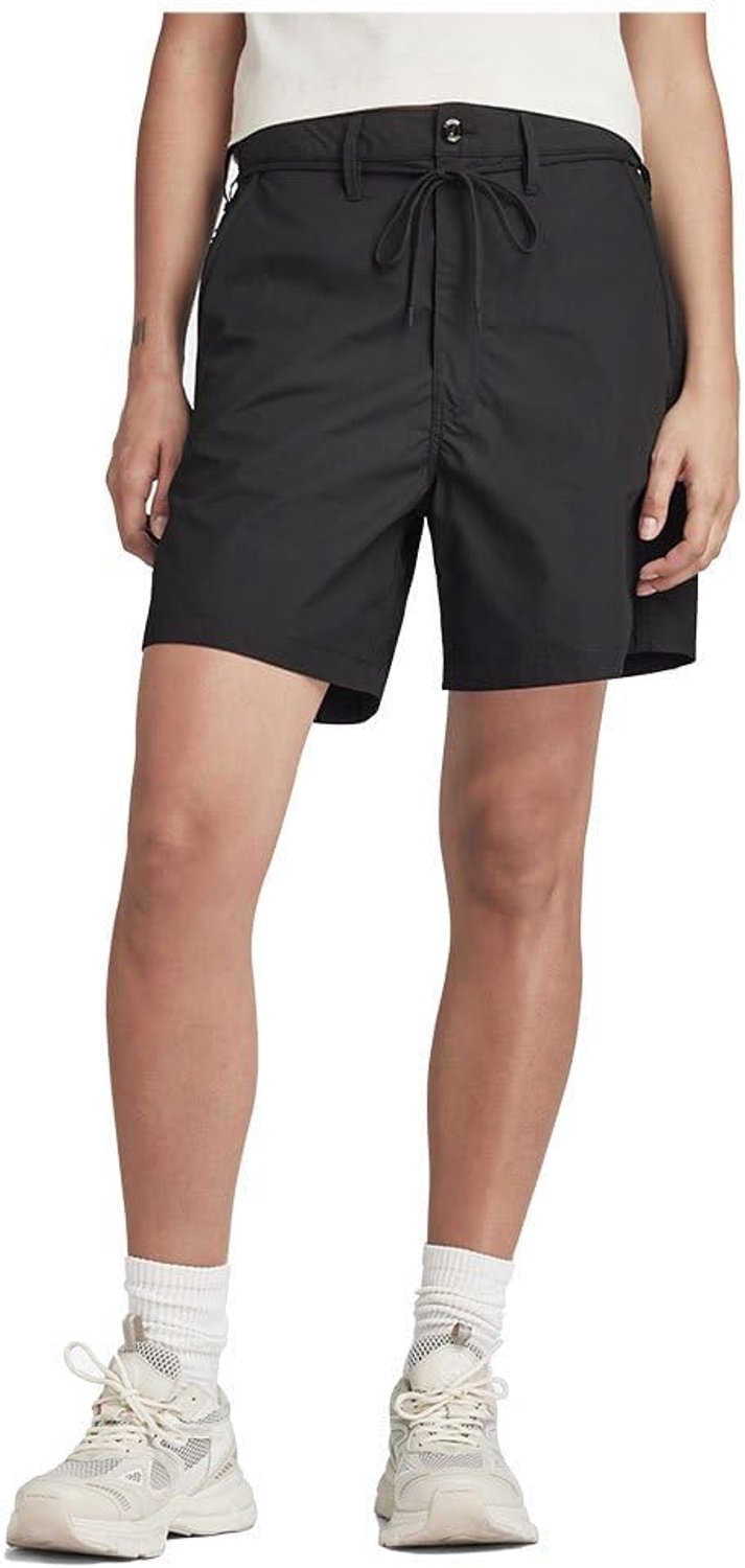 Merkloze Dames Shorts – 28W Zwart