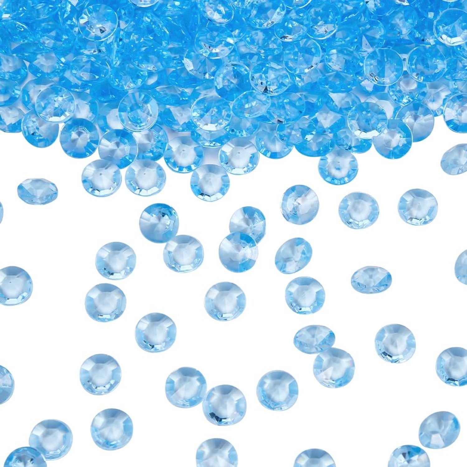 1000 Stuks Heldere Acryl Diamanten als Vaasvuller