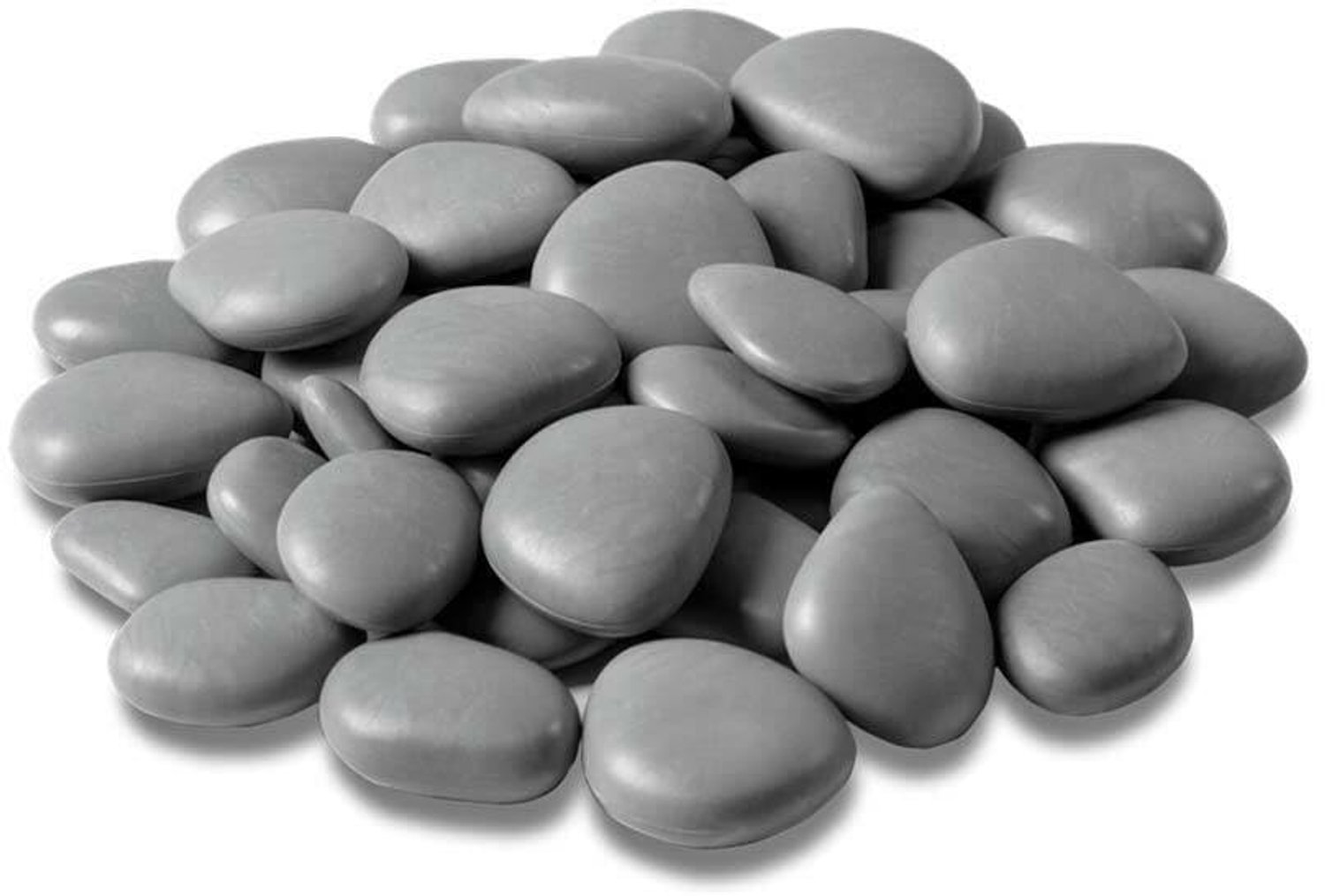 Decoratieve Stenen Ø 2-5 cm - Tuin Stenen - Decoratieve Steentjes - Functioneel - Onderhoudsarm - Verpakking van ong. 75 stuks - Tuinstenen