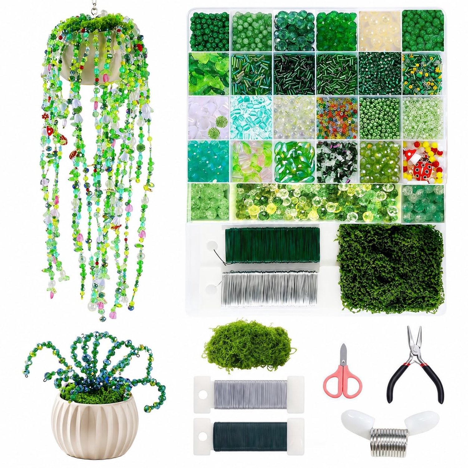 5422-delige Plant Parelen Set voor DIY Projecten
