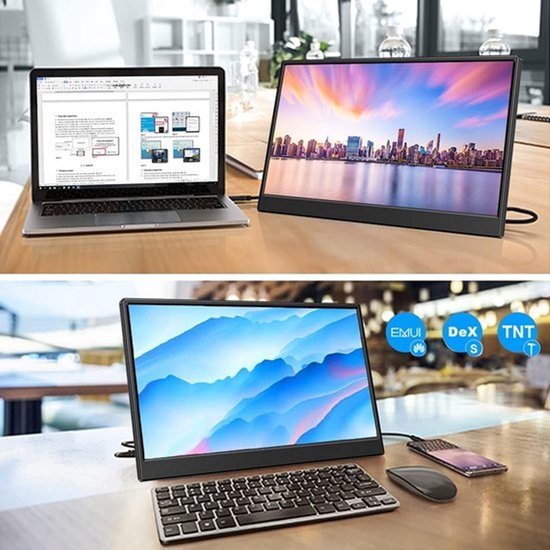 15.6 Inch Draagbare Gaming Monitor 300Hz FHD USB-C HDMI Mini DP — afbeelding 3