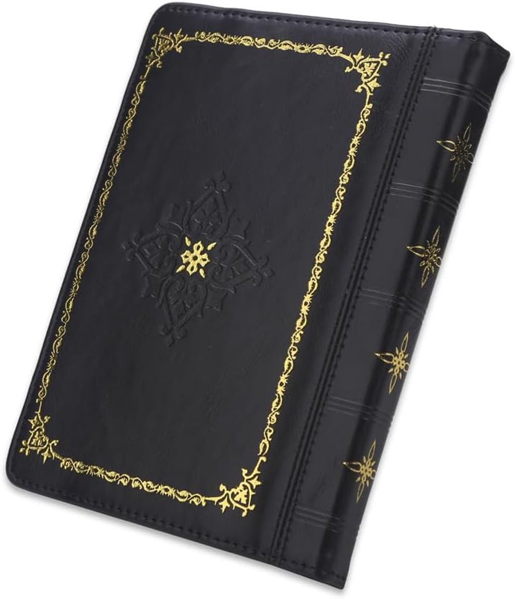Vintage Book Style Case voor 6 "E-Readers, Klassieke Beschermende Cover PU Lederen Folio Case voor Kobo/Pocketbook/Tolino/Bookeen/Boox 6" E-book