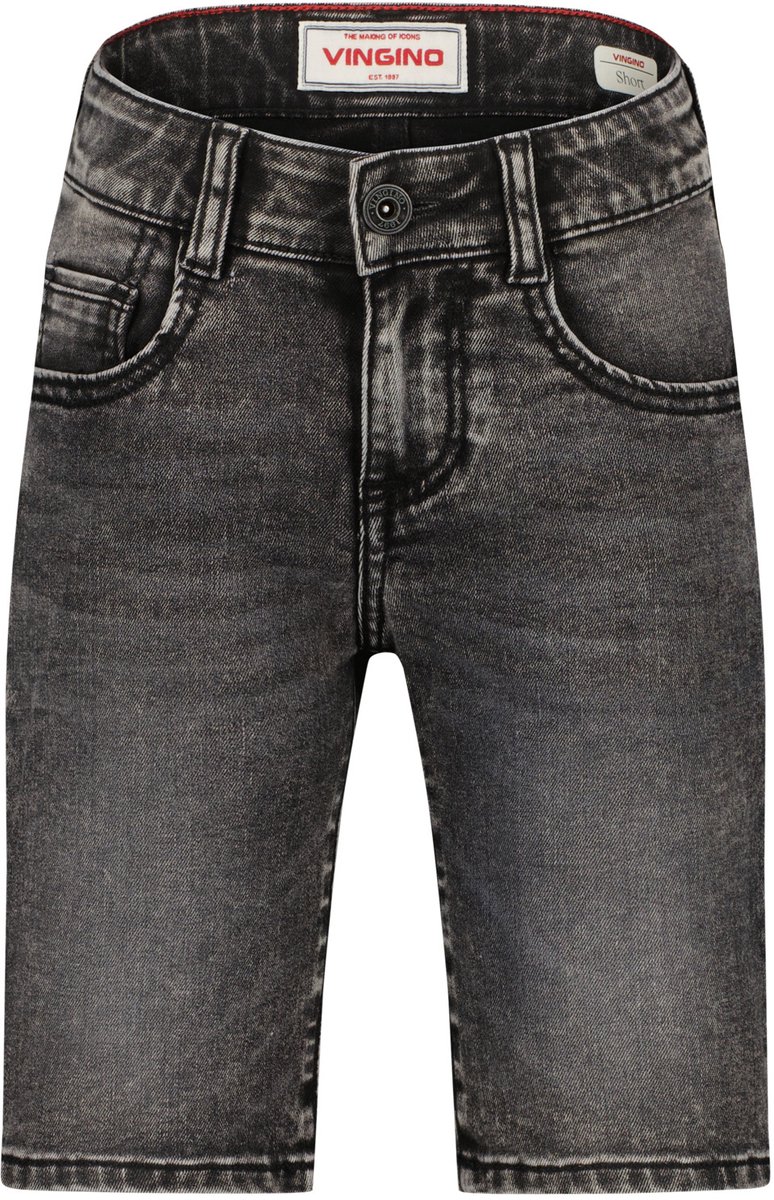 Vingino Charlie Icon Jeans Jongens - Broek - Grijs - Maat 158