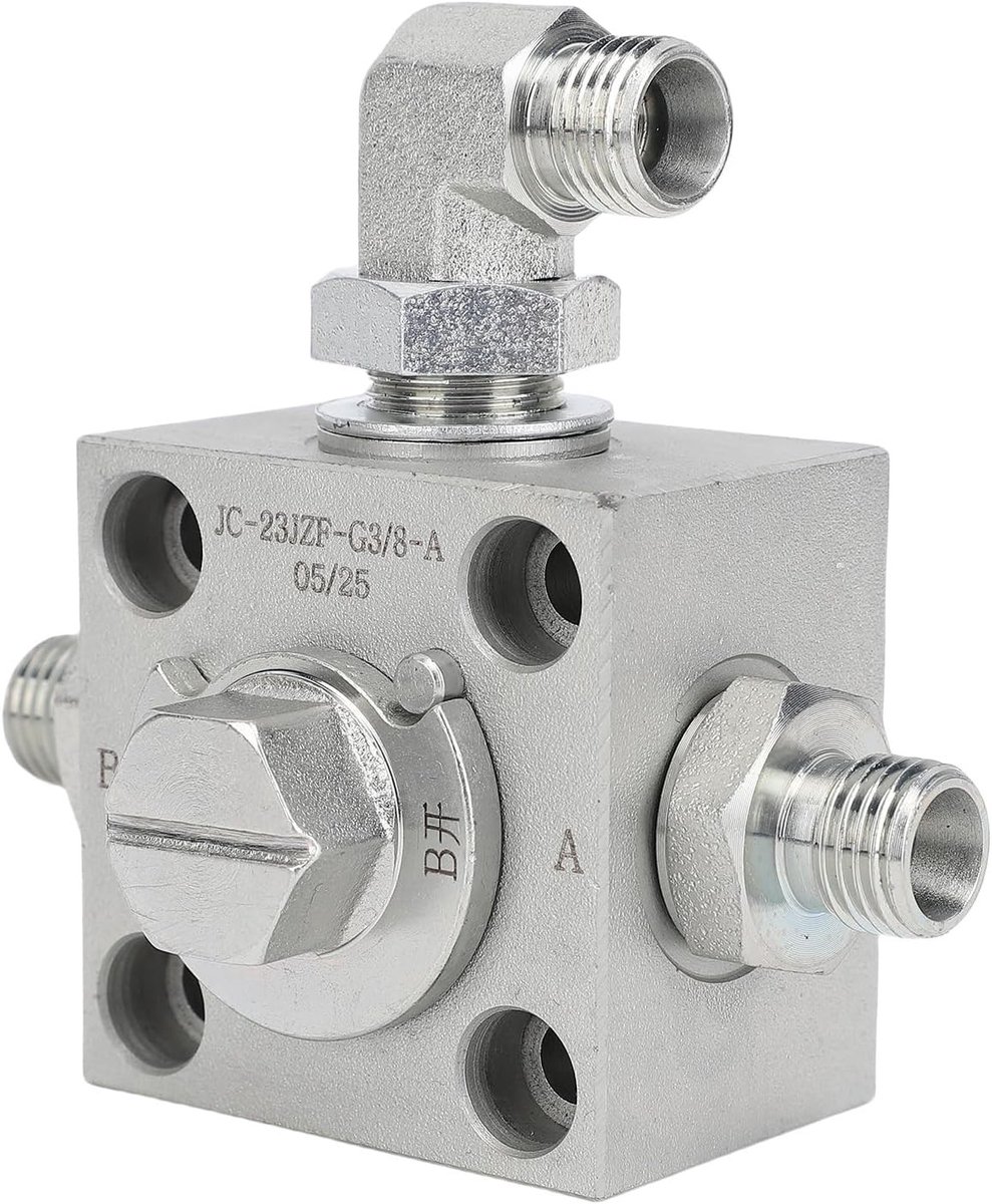 3-Weg Afsluiter voor Graafmachines en Mini Graafmachines met Snelle Koppelingen, Hydraulische Accessoires en Vervangingsschroeven voor Industriegebruik