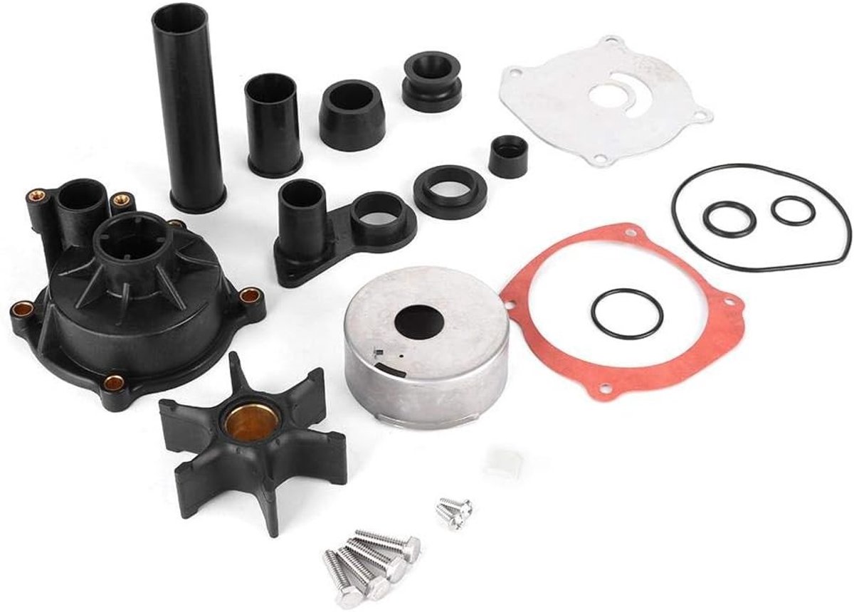 Water Impeller Reparatieset voor Buitenboordmotoren - Geschikt voor Evinrude en ETEC - Inclusief 5001595 Impeller en Installatiehandleiding