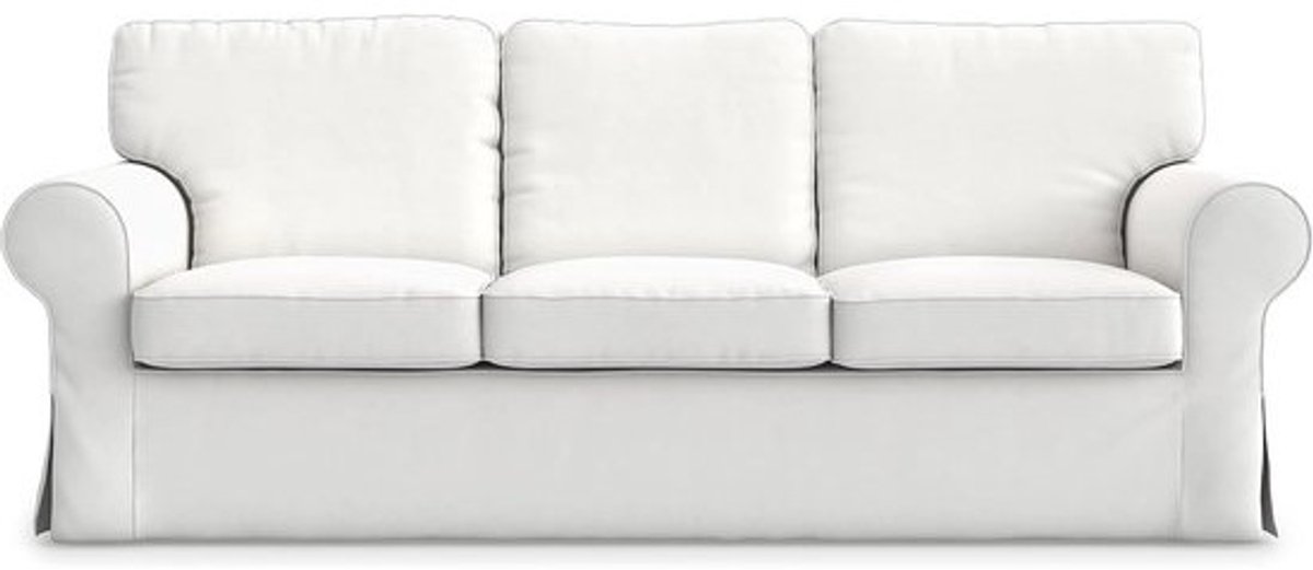 Sofa Cover voor 3-Zits Bank Ektorp – Katoen, Blauw