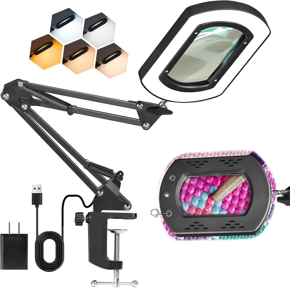 Vergrootglaslamp ZB04DLD05