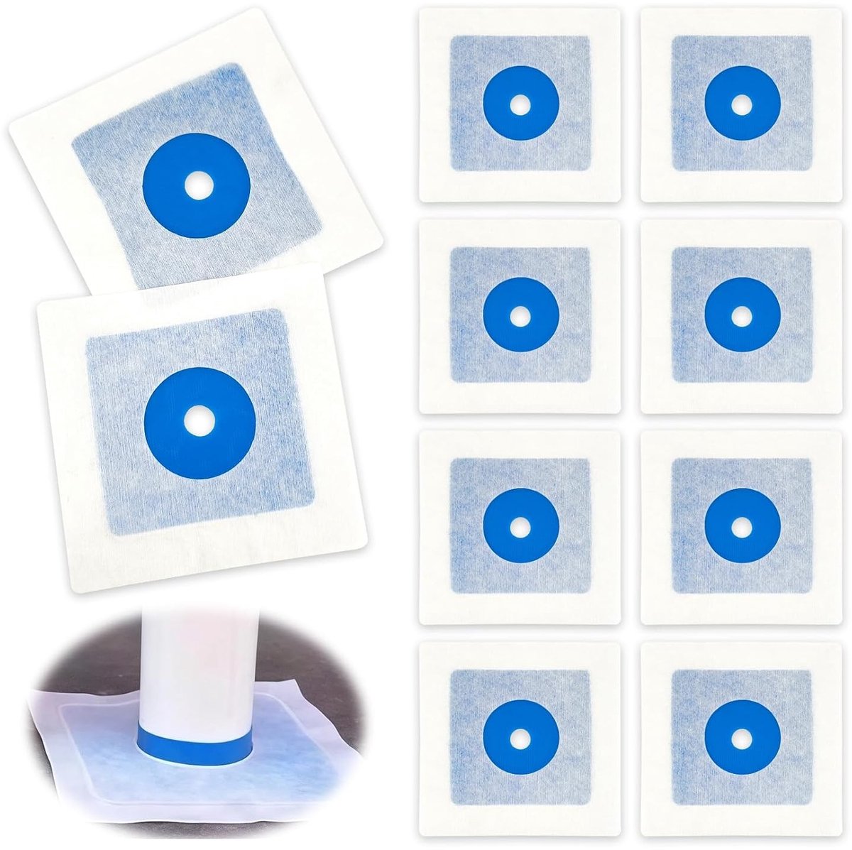Waterdichte Doucheafdichtingstape voor 15-32mm Buizen - Ideaal voor Badkamer, Douche en Sanitair, 10 Meter