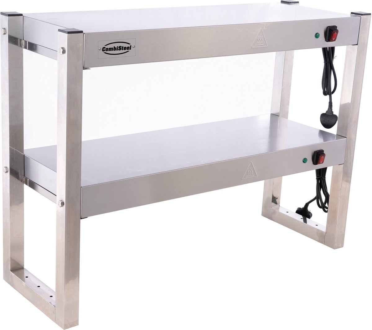 CombiSteel ETAGERE VERWARMD 2 NIVEAU 900 - 7539.0045 - Horeca & Professioneel