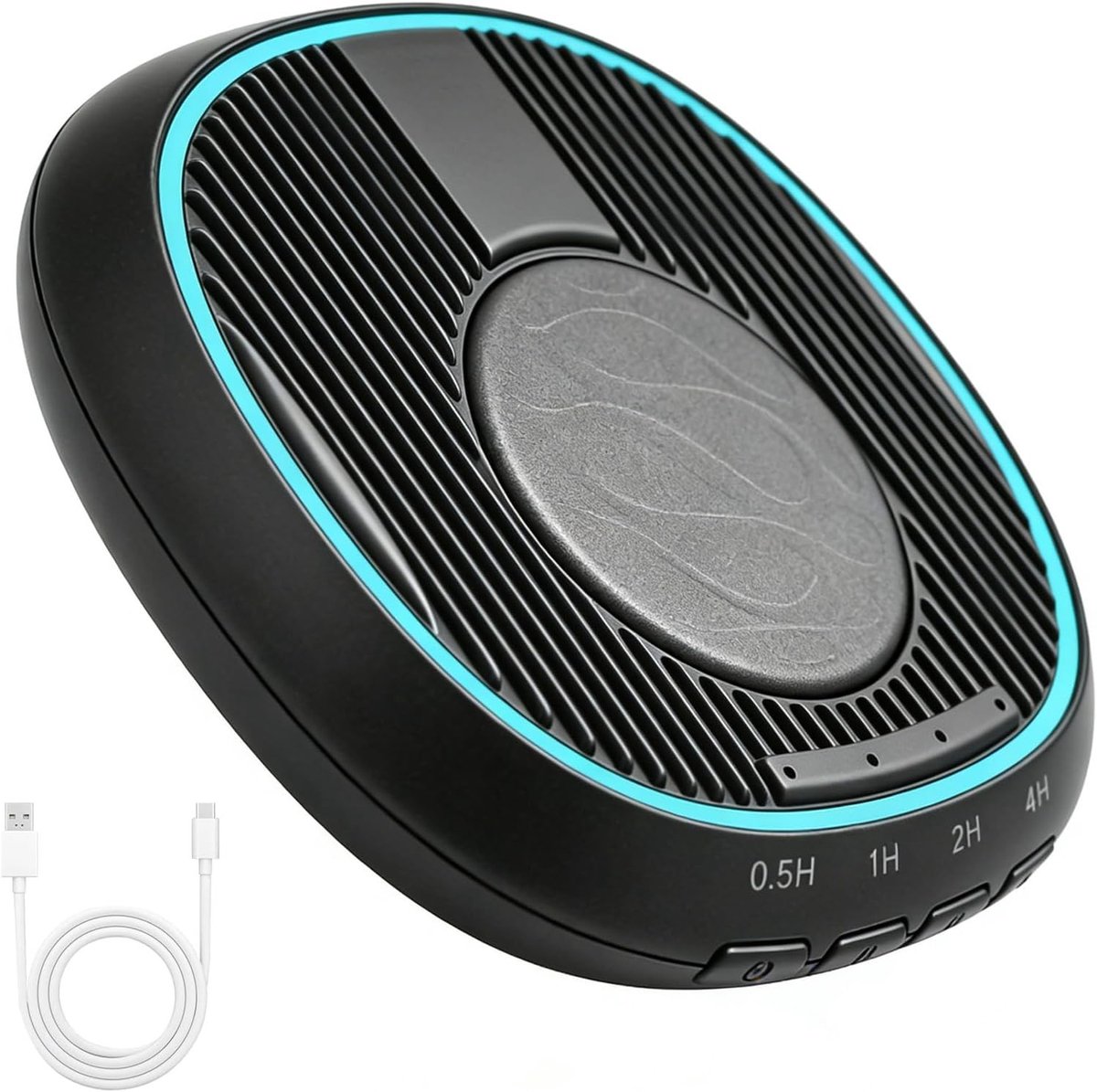 Mouse jiggler - Zwart - 12,8 x 7,8 x 1,65 cm - Ultradunne USB Muisbeweger met Instelbare Intervaltimer - Voor Thuis en Kantoor