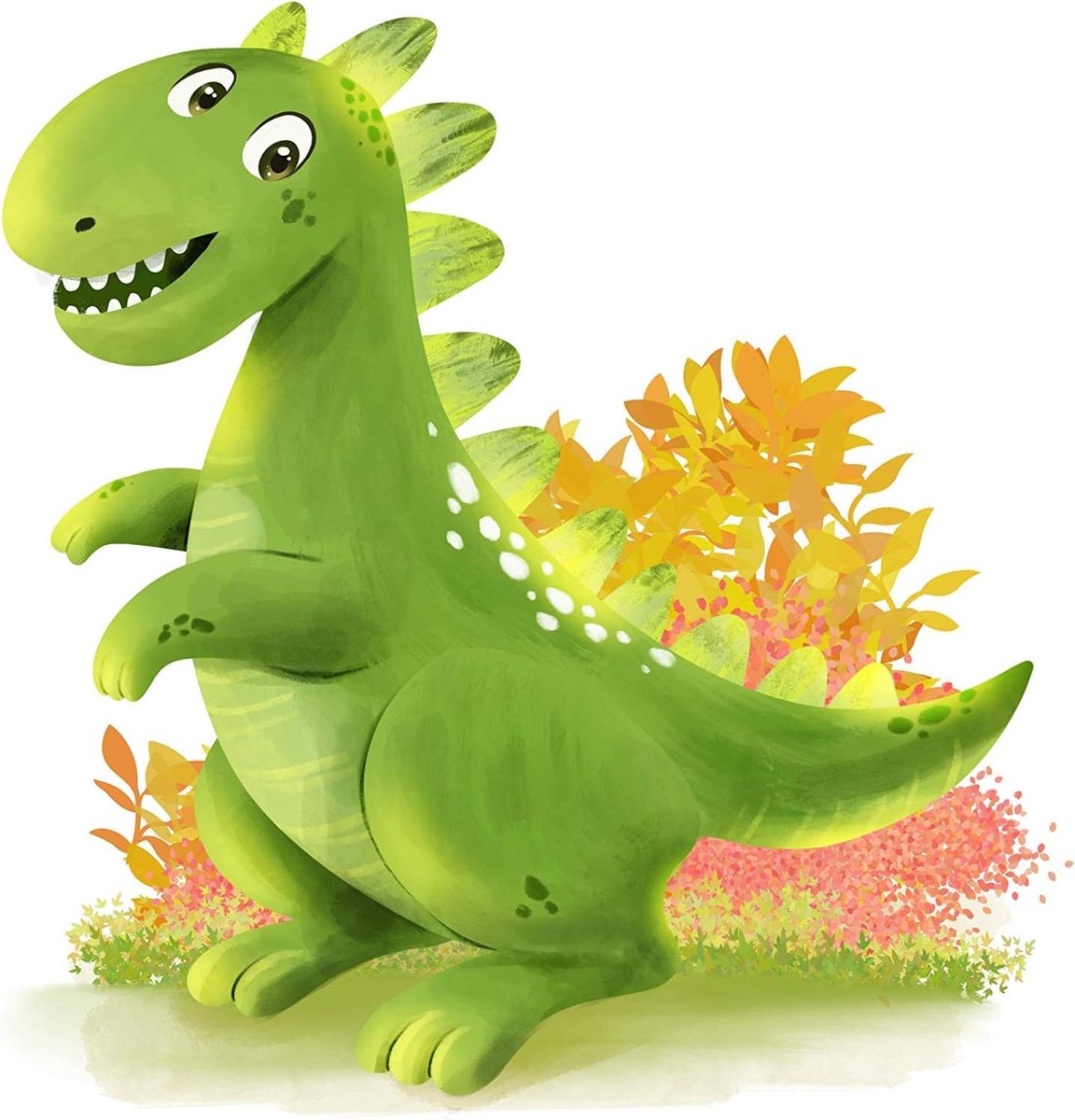 Afbeeldingen dinosaurus kinderkamer - DIN A3 XXL - set van 4 posters - vrolijke decoratie voor jongens en meisjes - ShopVlot