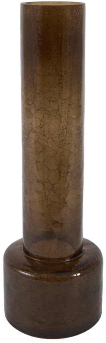 Light & Living Vaas BORANDO - Bruin - 13.5x13.5x40.5 cm