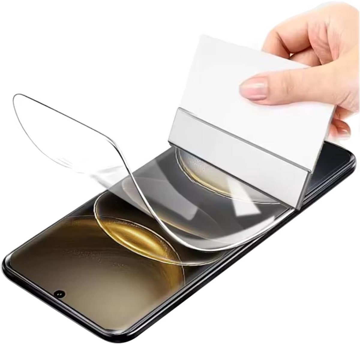 Beschermfolie voor vivo X200 Ultra 6.82", [3 stuks] Flexibele TPU-schermbescherming, Full Screen HD-heldere schermbescherming, Krasbestendig, Anti-olie, Anti-bellen, Niet-gehard glas
