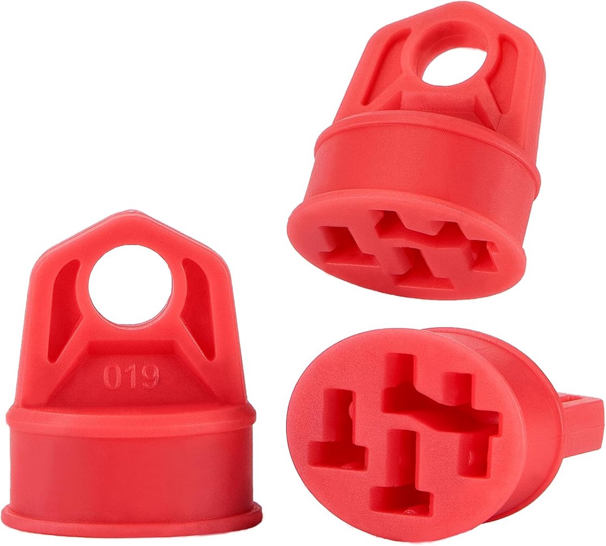 Contactbescherming Pin-afdekking voor Bosch E-bike Accu I 2-delig set I E-bike Accu Contact-bescherming I Laadkabel Pin-afdekking tegen regen, vuil en modder-R3