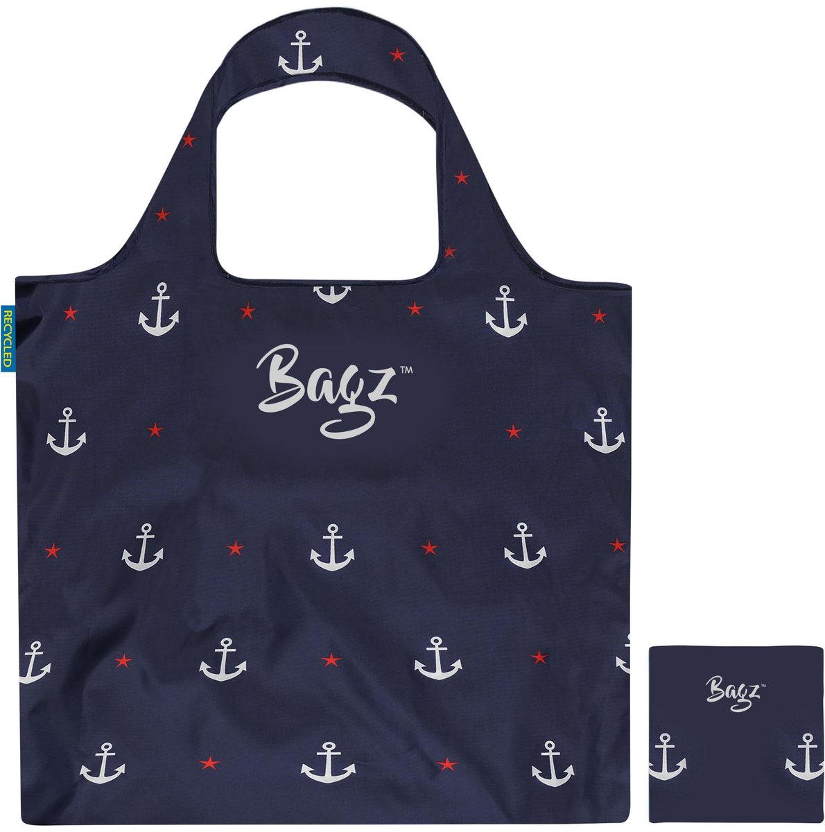 Bagz Anchors Of Marstrand Opvouwbare Boodschappentas