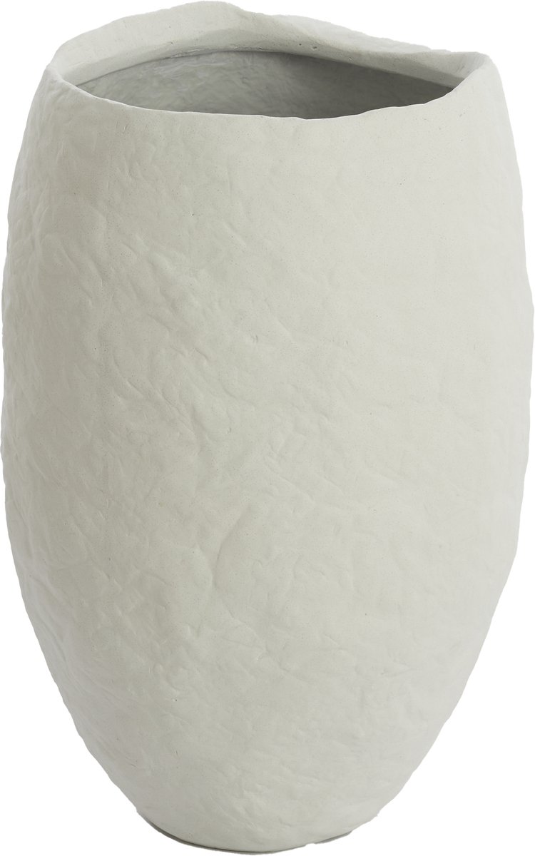 Light & Living Vaas Tingri 58cm - Crème