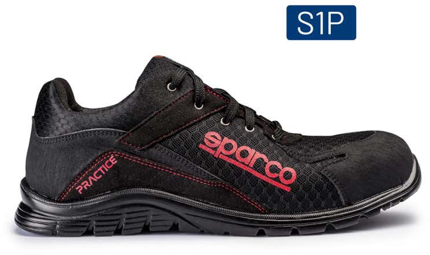Sparco Practice Nigel Werkschoenen S1P ESD - Zwart - Maat 40