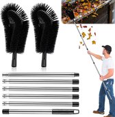 Famanu - Grillhoes - Bescherming tegen weersinvloeden - Duurzaam polyester - Zwart 1 stuk