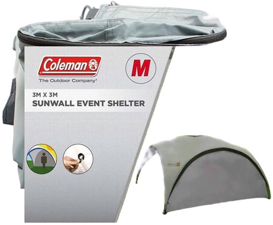 Coleman Event Shelter M zijwand partytent - beschermt tegen wind en regen - meer privacy van Coleman — afbeelding 3