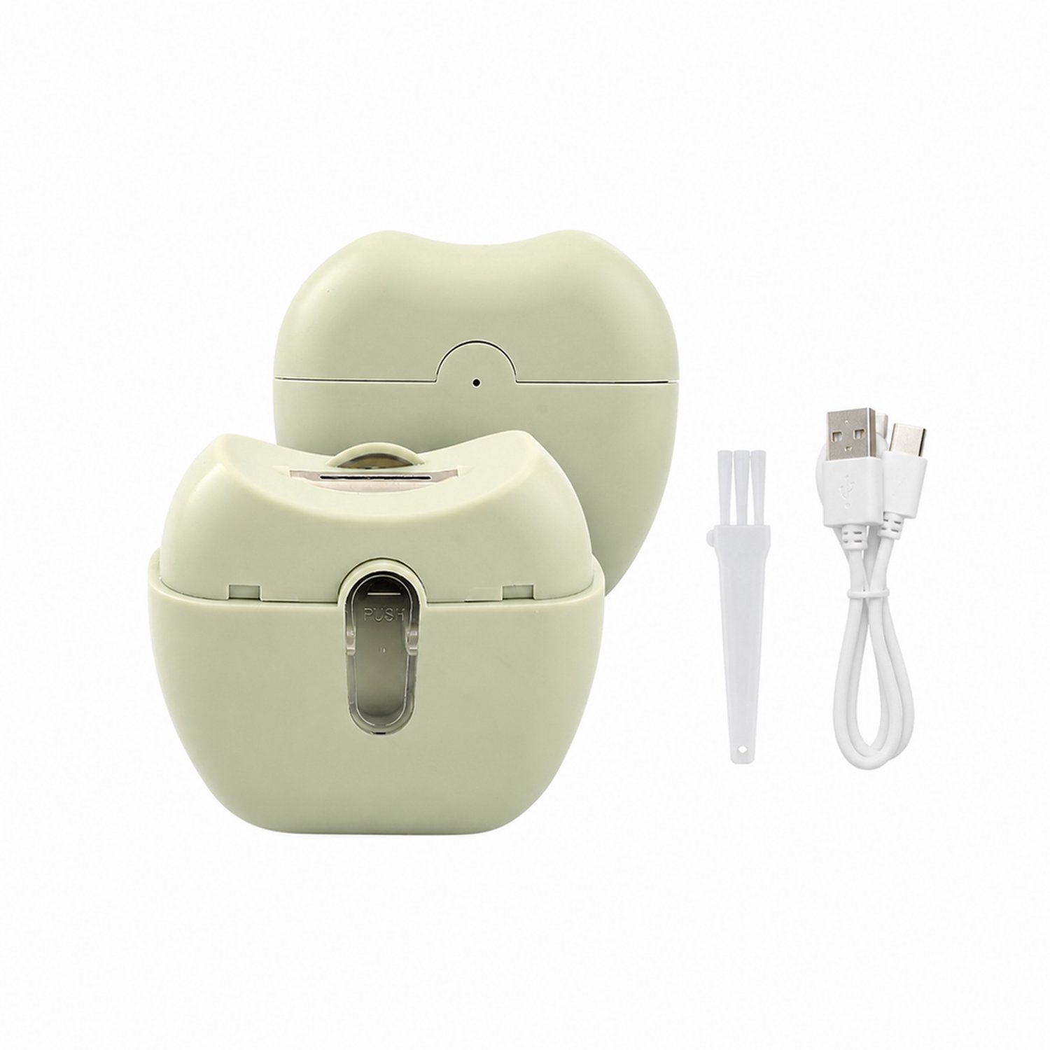 Elektrische nagelknipper - USB-oplaadbaar - compact model - voor dagelijks en huishoudelijk gebruik - met doos en oplaadkabel