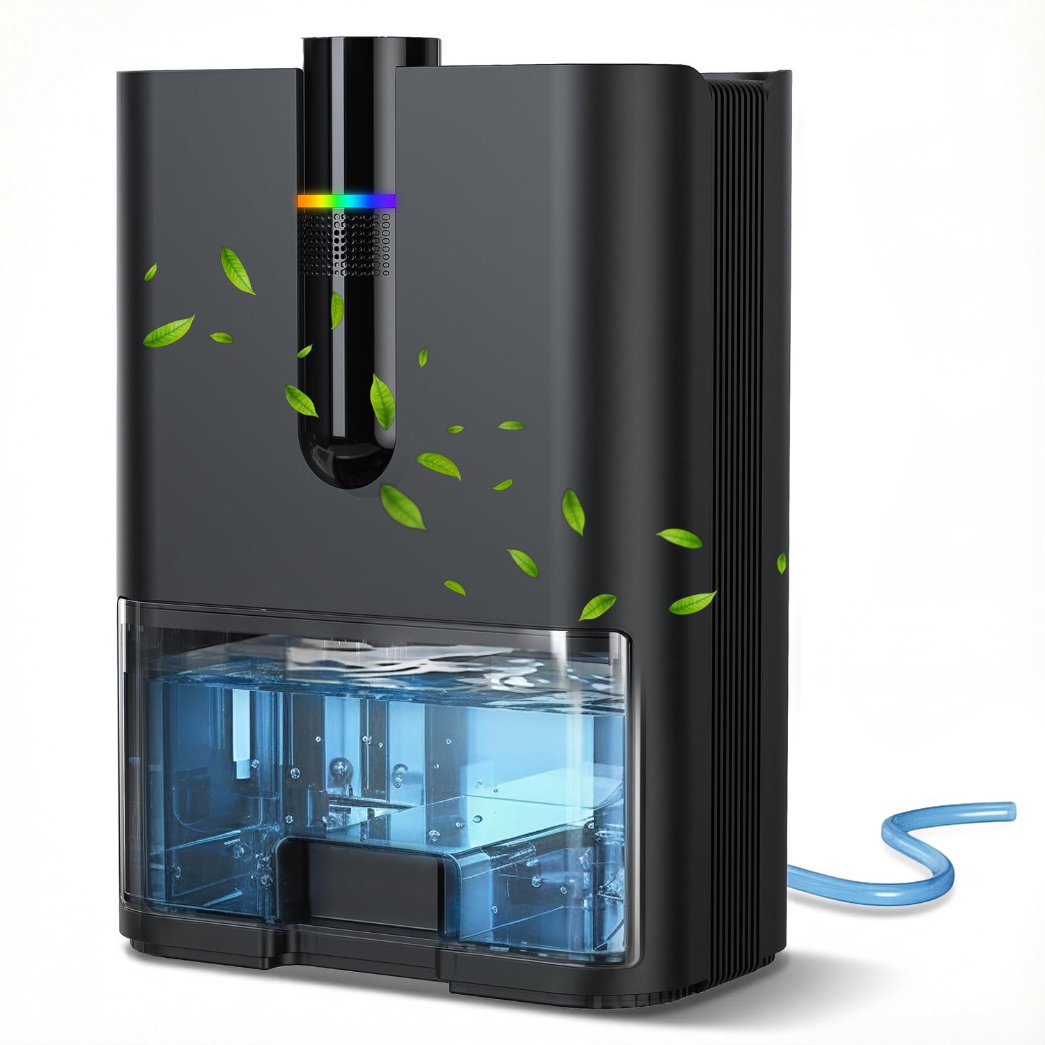 Luchtontvochtiger Automatisch - 2,5 Liter Tank - 30 kWh Vermogen - Zwart - Voor Badkamer En Slaapkamer