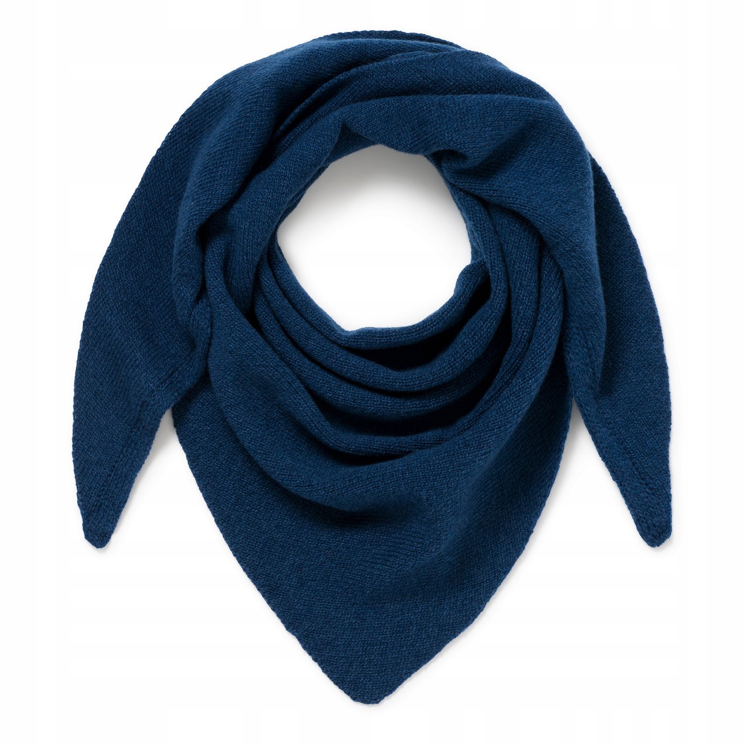 Luxe Wol & Kasjmier Sjaal - Indigo Blauw, Zacht & Warm