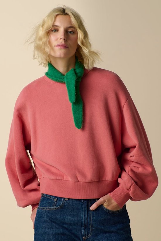 Donkerroze Oversized Sweater