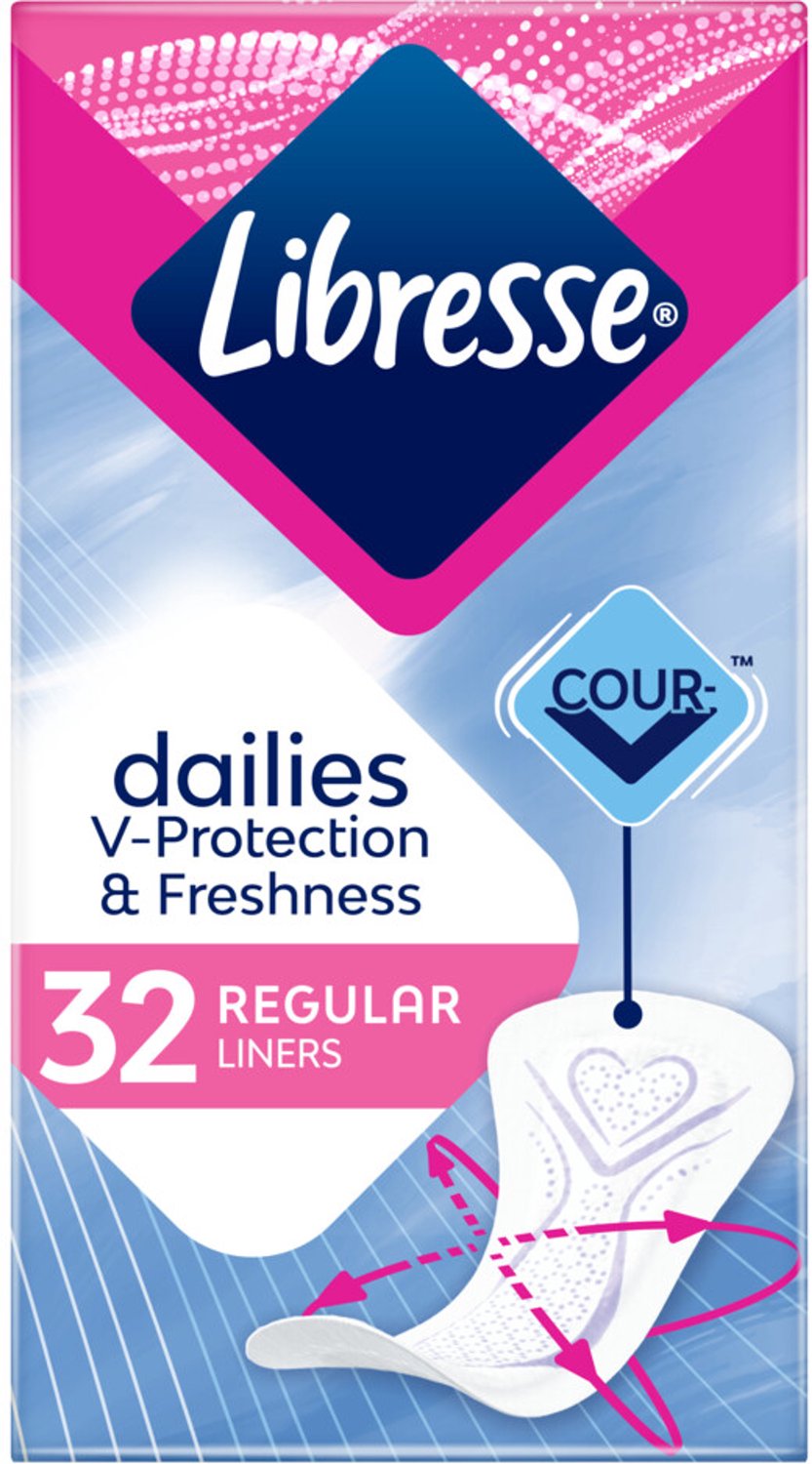 Bol.com Libresse Normal Inlegkruisjes - 8 x 32 stuks aanbieding