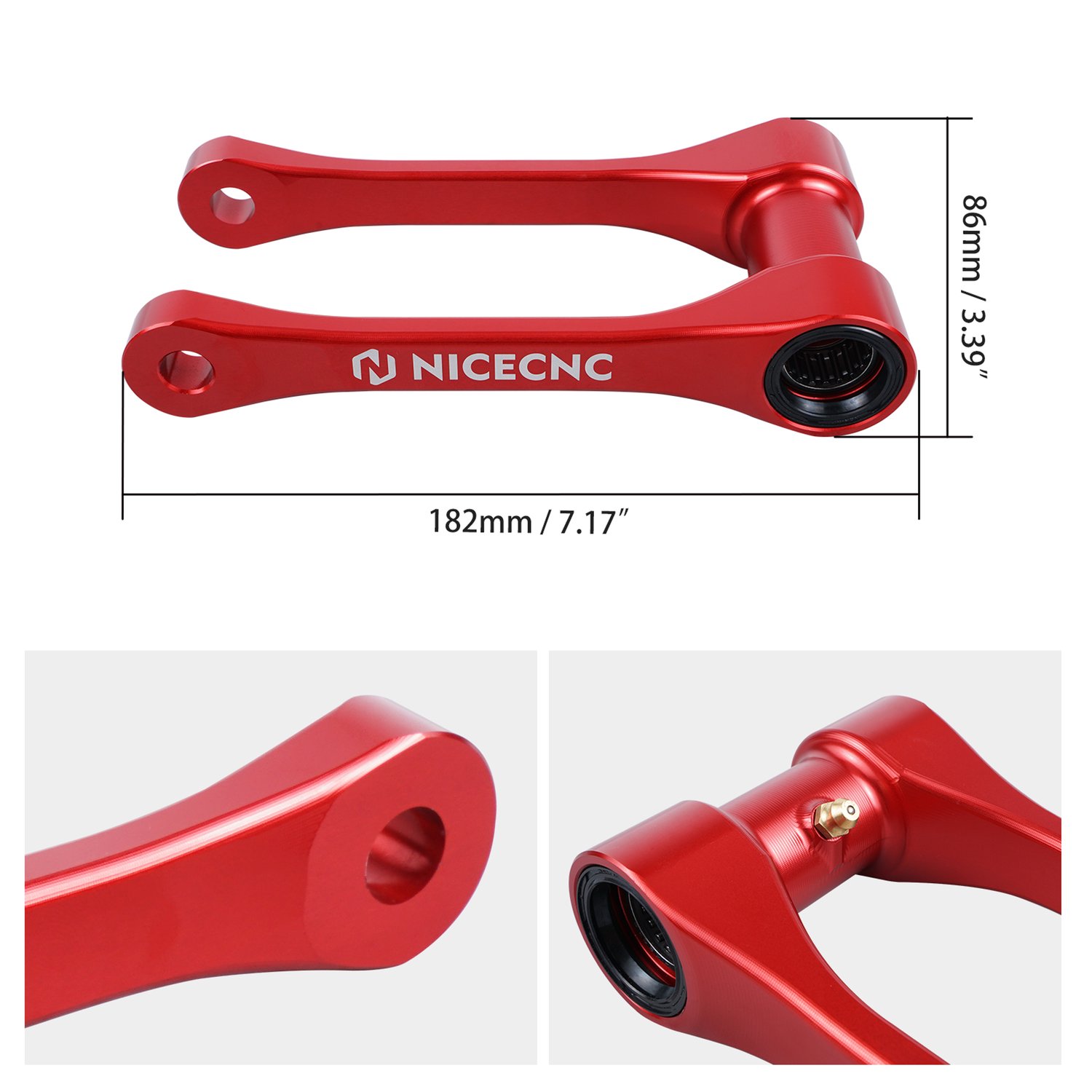 Verlaagset Motorfiets 1.25IN/30MM Verlaagstang - Aluminium - Voor Enduro En Cross - Universeel