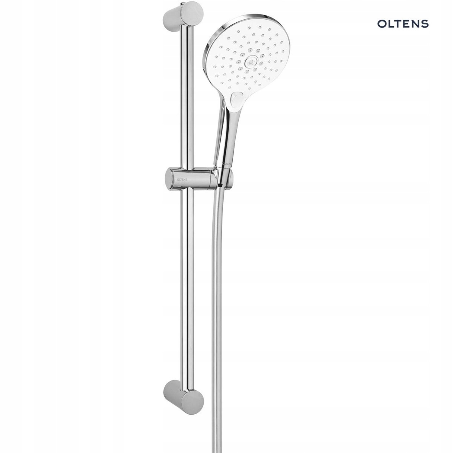 Oltens Saxan EasyClick Doucheset Chroom/Wit - Wandmontage