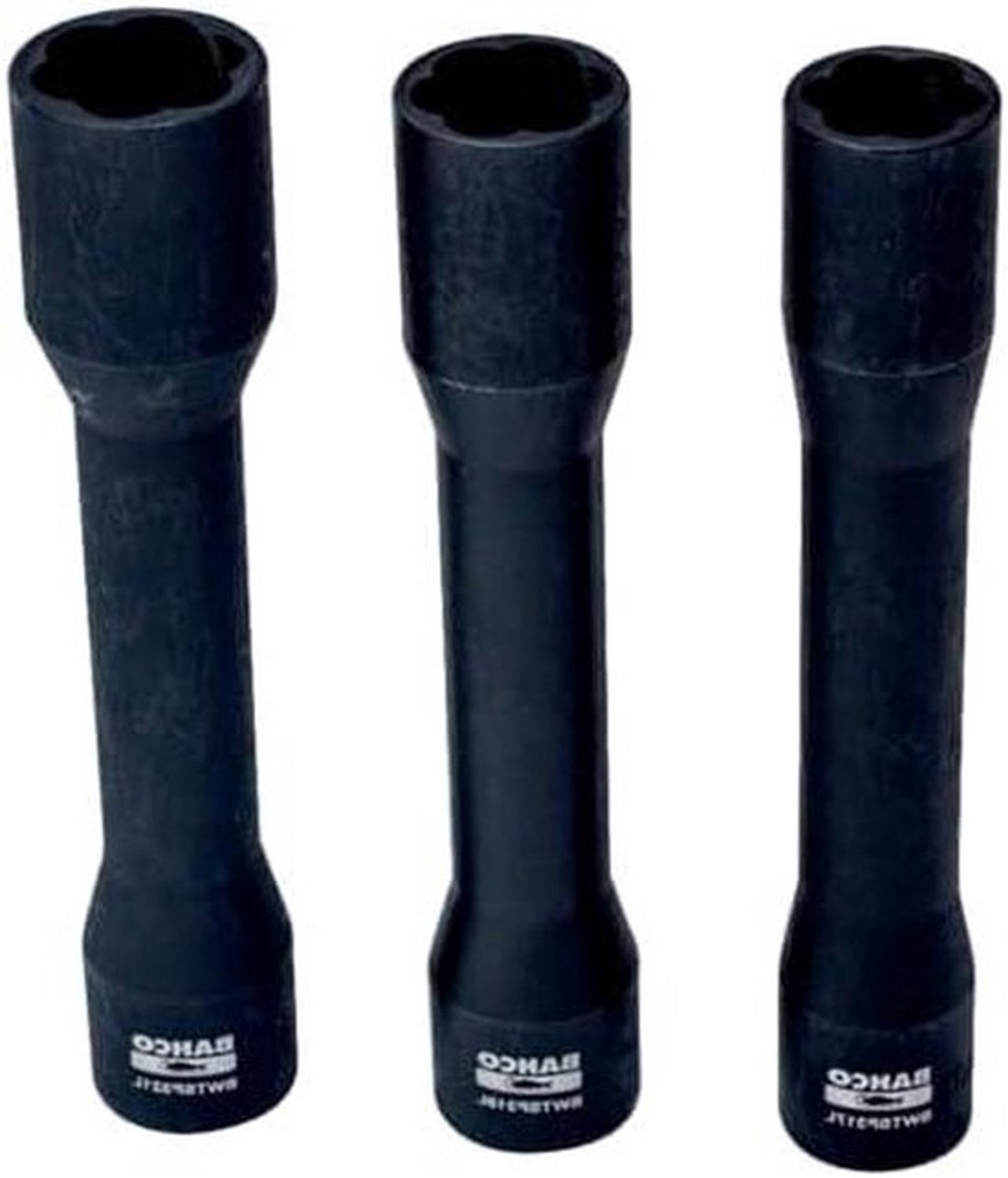 Torx-dopsleutel - Lange dop - Voor vastzittende bouten - Speciale spiraal - 17 mm - 150 mm - Zwart
