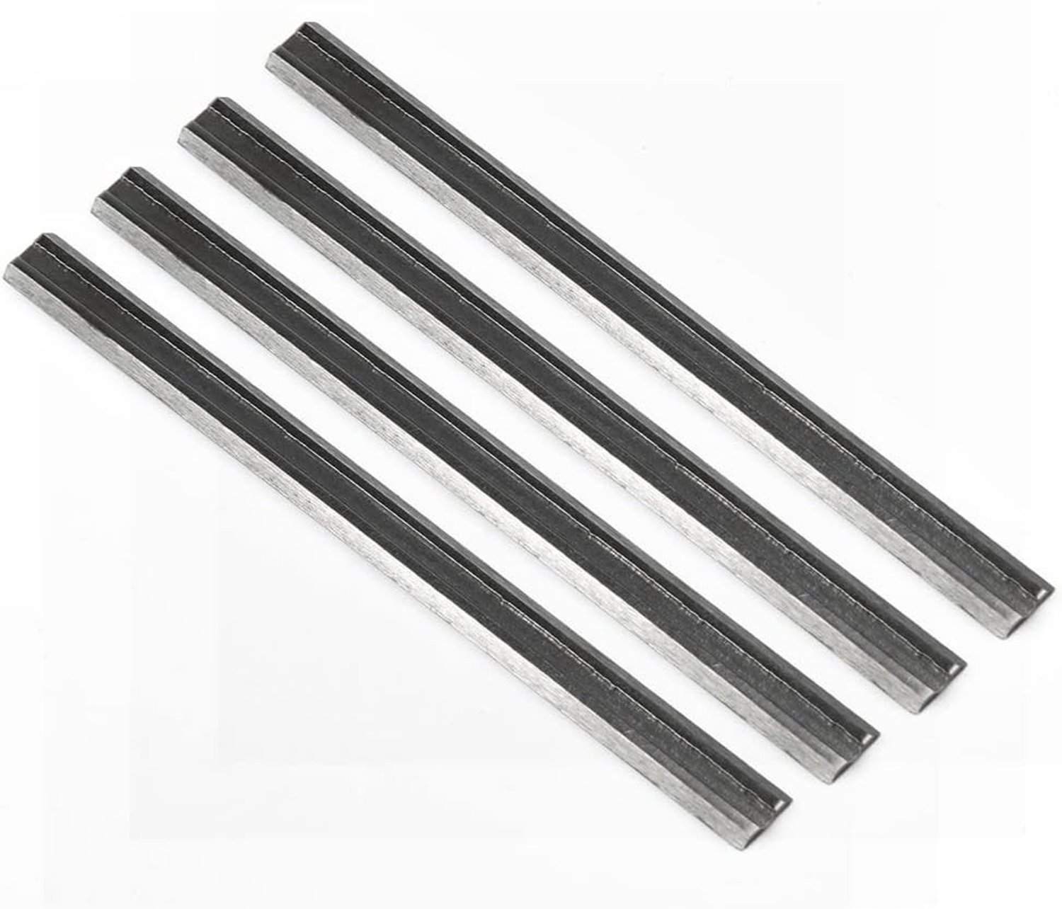 4 Stuks Omkeerbare Carbon Houtfreesbladen 82x5.5x1mm voor Houtbewerking en Elektrische Frezen