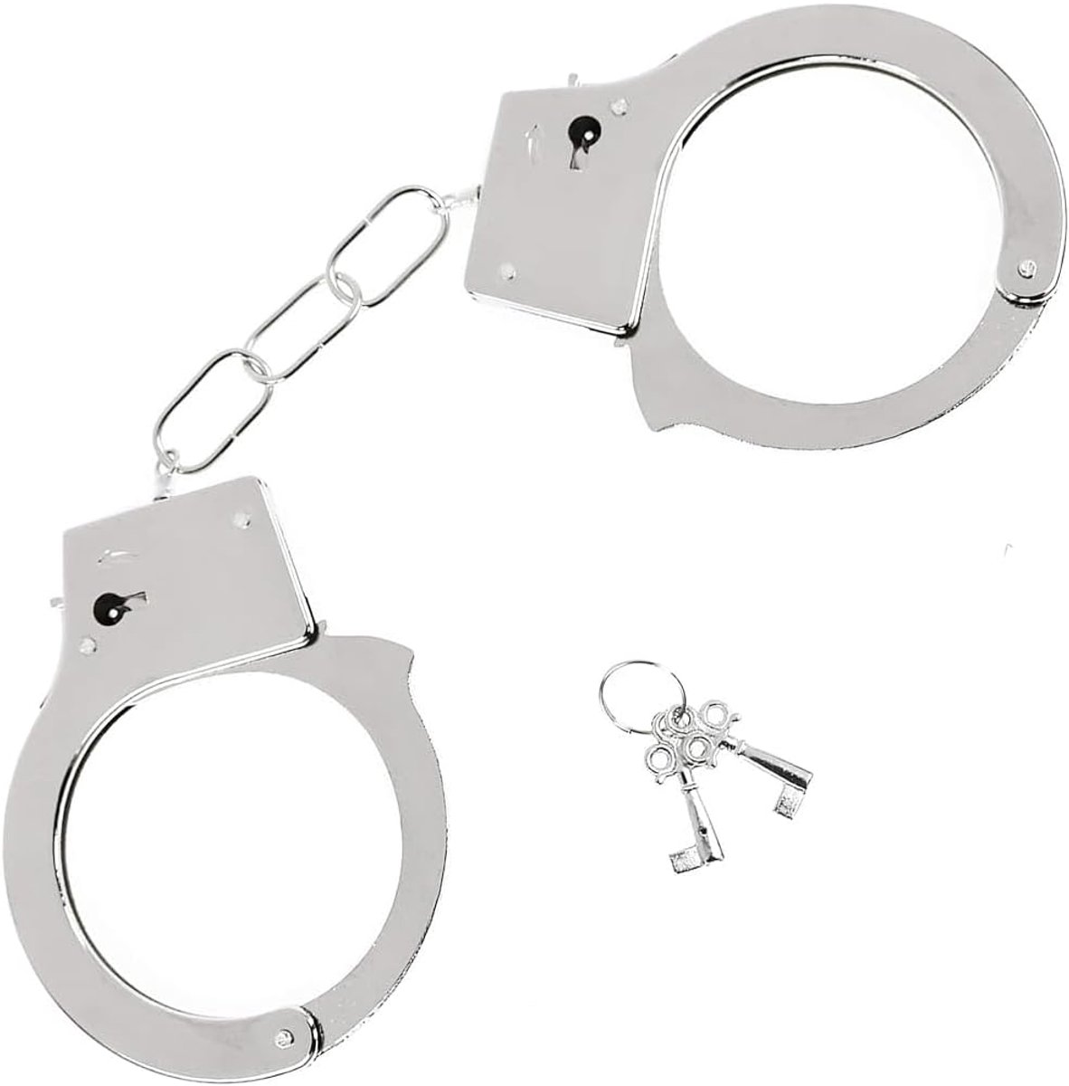 SnelShoppen - Handboeien Speelgoed voor Kinderen - Met 2 Sleutels - Metaal Politie Rollenspel Cosplay Cadeau voor Feestjes