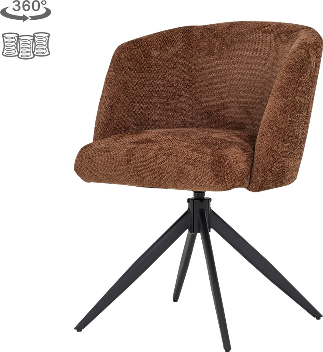 Tower Living Cuvio armchair 360? - PS - Movie 96 Hazel Bruin