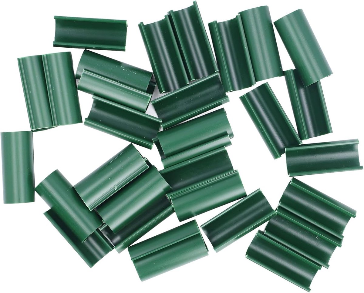 32 stuks zomer buisklemmen, pvc, buisklemmen, buisklemmen, 61 mm, broeikas, zwembadafdekkingen, tuinclips, afdekclips - ShopVlot