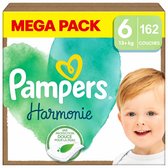 Pampers Harmonie luiers - Maat 6 (13+ KG) - 162 luiers - 6 x 27