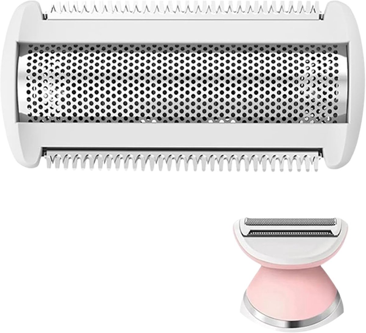 SnelShoppen - Vervangende Trimmer Foil Hoofd - RVS Hoofdscheerapparaat - Krachtige Witte Elektrische Lichaams Groomer - Geschikt voor BRL140 BRL146