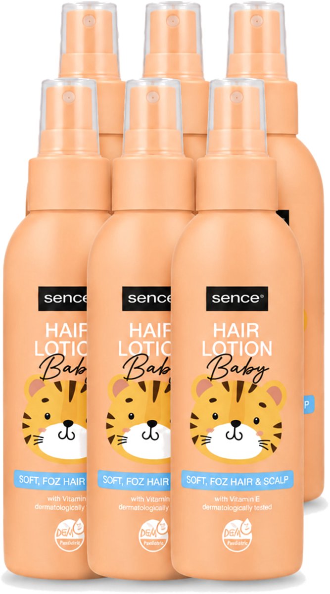 6 x Sence Baby – Haarlotion – Verzorgend – 150 ml - Voordeelverpakking - 6 stuks