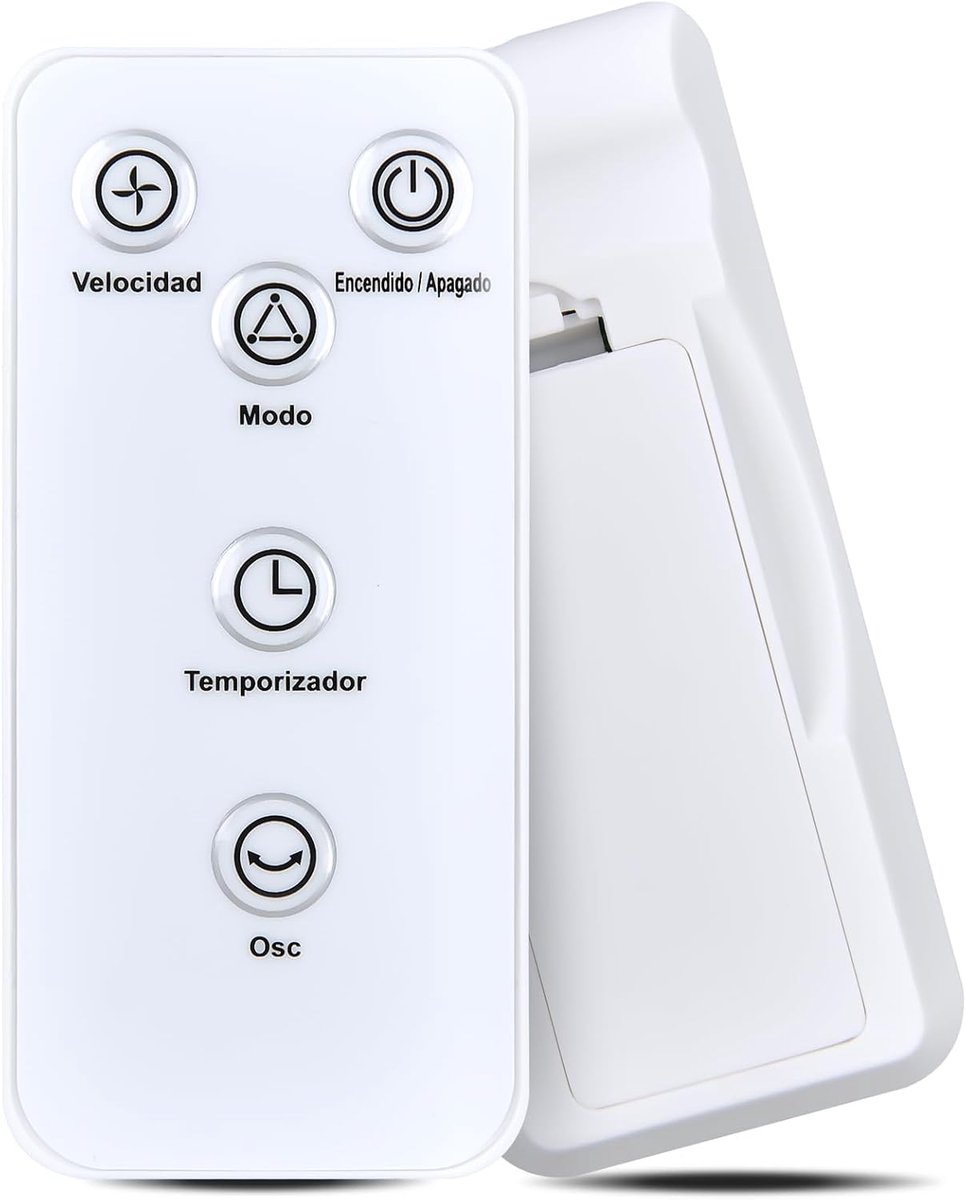 Afstandsbedieningsset voor Orbegozo wandventilator WF0242 (wit)