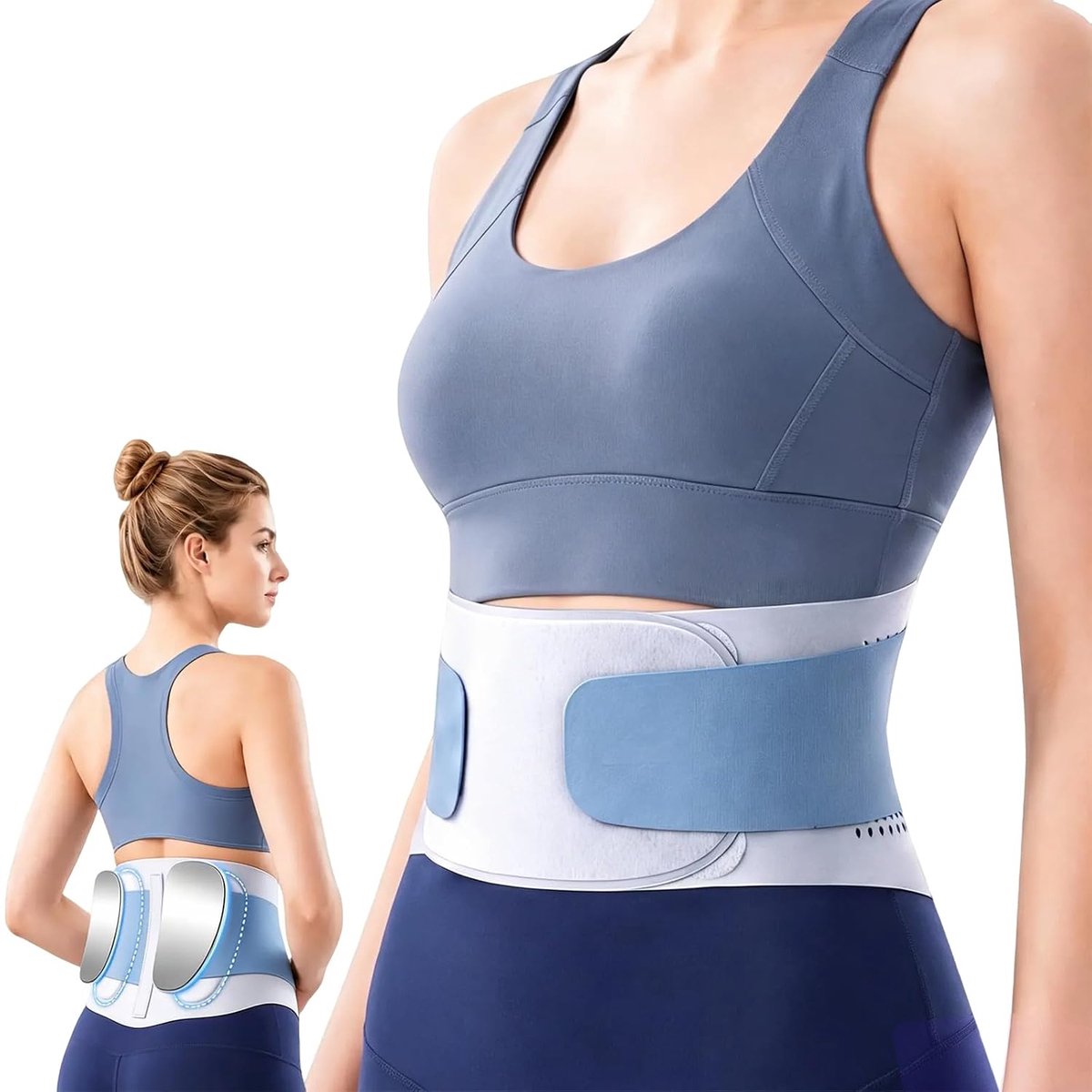 Rugsteungordel rugbandage voor heren en dames (XL) - ShopVlot