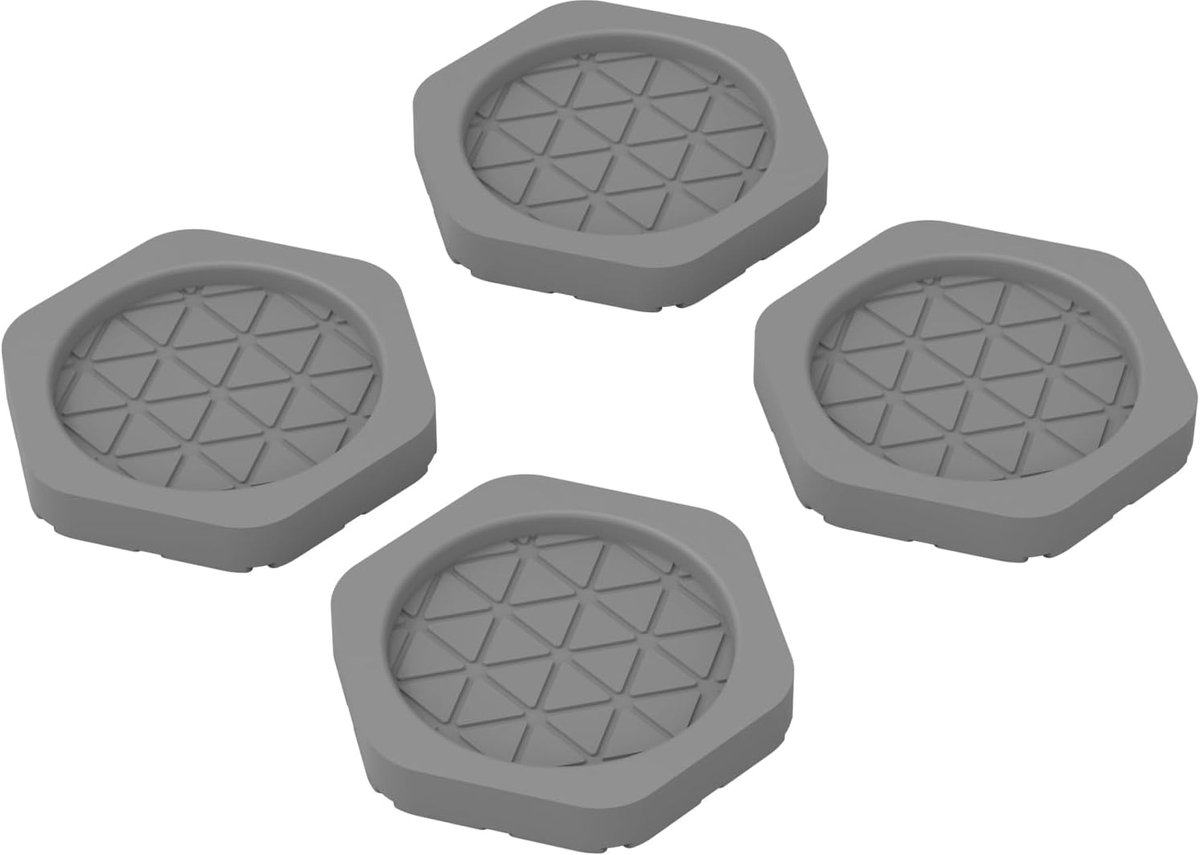 Shock absorbing mat, anti-vibration pads for washing machines, anti-vibration pads prevent moving, wobbling and - ShopVlot